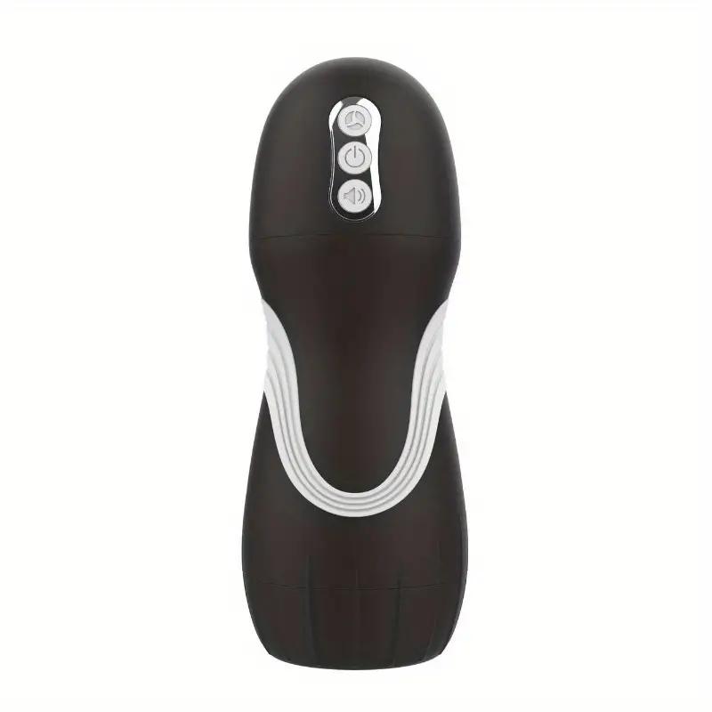 Men's Automatic Masturbation Cup Men's Masturbation 10 Frequency Vibration 7 Frequency Absorption 3 Tones One Click Burst TPE+ABS Material