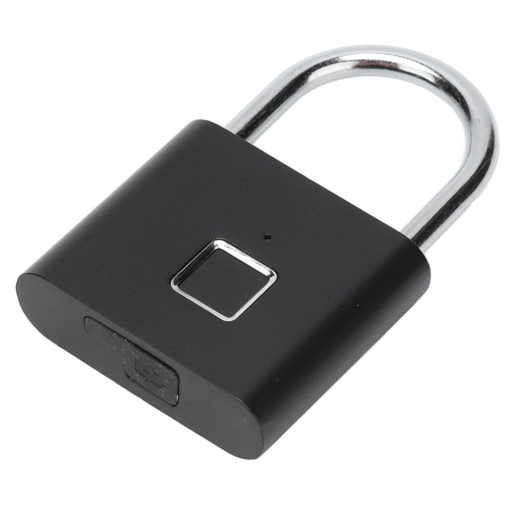 Fingerprint Padlock Zinc Alloy Smart Home Cabinet Door Dormitory Locker Fingerprint Lock