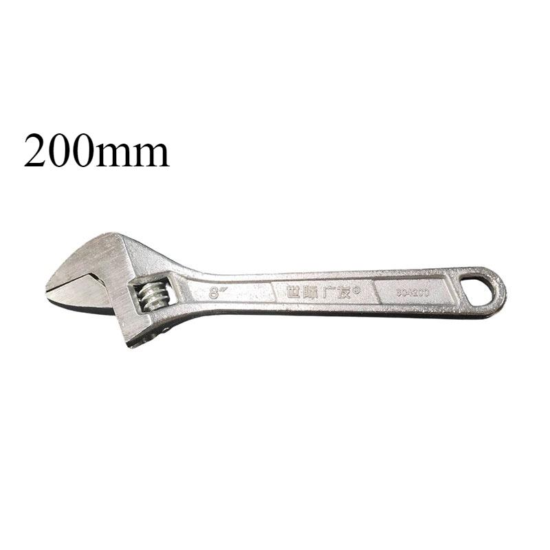 1 Stück Mehrzweckschlüssel für Badezimmergebrauch Verstellschlüsselwerkzeug Großer Maulschlüssel Verstellbarer Schraubenschlüssel Handwerkzeuge