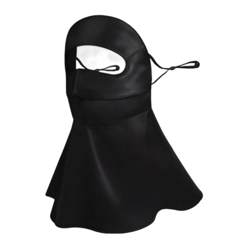 

Sun Protective Breathable Meshes Face Cover Breathable Sunscreens Neck Cover for Cycling Camping Travel