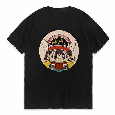 Arale Tshirt Female Designer Japanese Men Womens Casual Loose Fitting Tshirt Girl Designer Harajuku Clothing