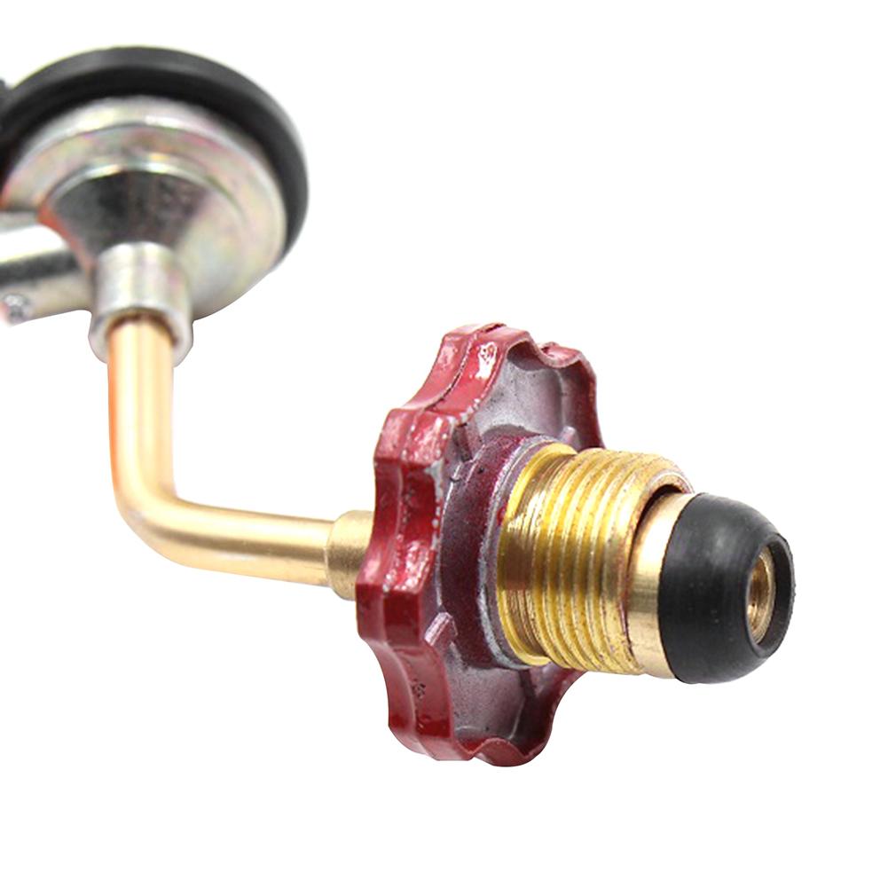 Gas Tank Inflation Valve Butane Gas Refillable Adapter Outdoor Camping Cylinder Tank Inflate Kit