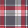 Garden Bench Cushion Red Checkered Pattern 100 X 50 X 3 Cm Oxford Fabric