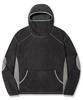 Balaclava Waffle Pullover Hoodie_Charcoal