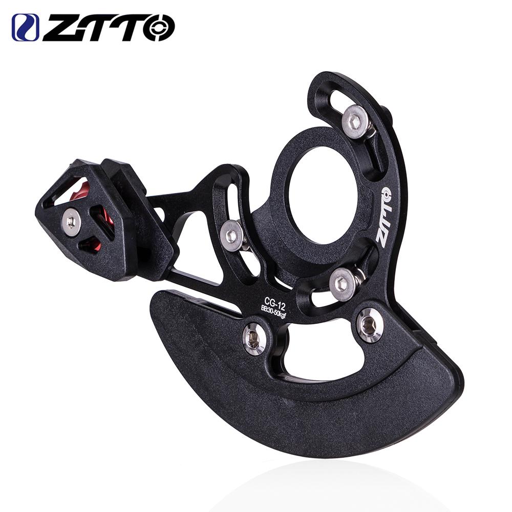 ZTTO MTB Bicycle Single Chain Guide Chain Protector CNC Wheel Pulley Stabilizer Drop Catcher BB Mount 1X System For FR DH AM
