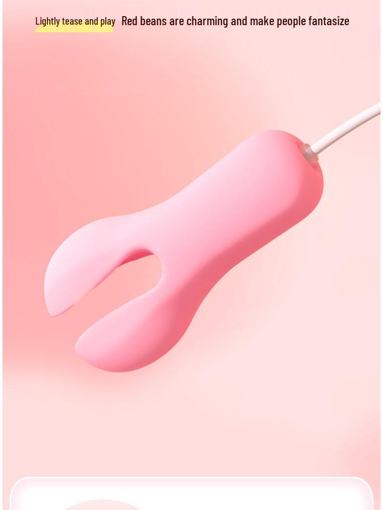 Pinze per Capezzoli Invisibili & Stimolatore Vibrante: Giocattolo per Stimolazione e Flirt Femminile