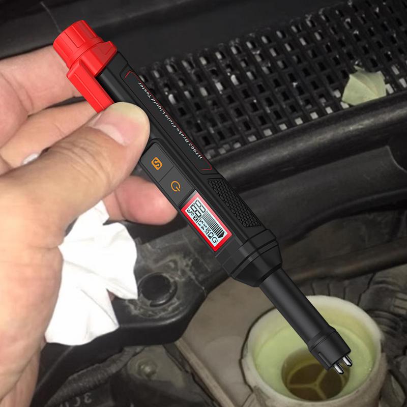 

Car Brake Fluid Tester High-Precision Hydraulic Fluid Liquid Tester Pen Oil Moisture Tester For Professional Technicians CHINA