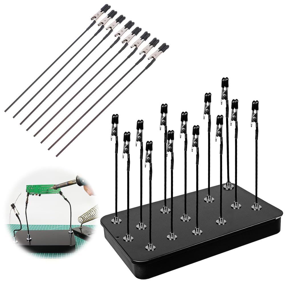 

20 Clip Parts 1 Painting Painting Plastic Model Painting Stand with Painting Plastic Model + Stand, Base, Stick, Clips, Tools, чёрный