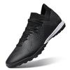 Factory Custom Men's and Women's Football Shoes High Top Game Sports Artificial Grass Splinters Training Football Soccer Shoes