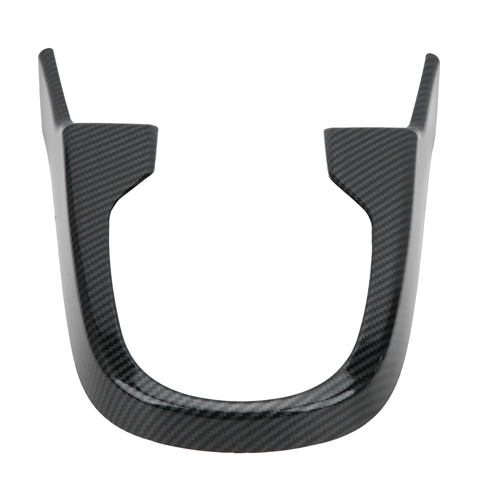 Central Console Gear Shift Panel Trim Gear Box Panel Cover Fit for Honda Fit Jazz 2014‑2018Carbon Fiber Color