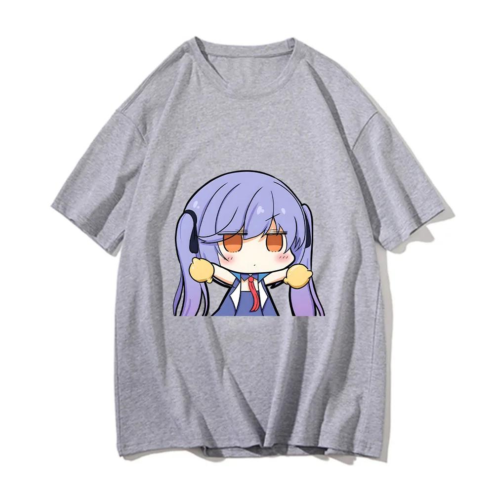 Azur Lane Essex Kawaii Cartoon Graphic Print Tshirt Unisex Harajuku Aesthetic Tops Blouse 2023 New Korean Y2k Tee Female Clothes