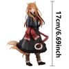17CM Spice and Wolf Holo La Lupa Saggia Figura Anime Serie Ragazza Bellissima Modello da Collezione Decorazione da Scrivania Regalo