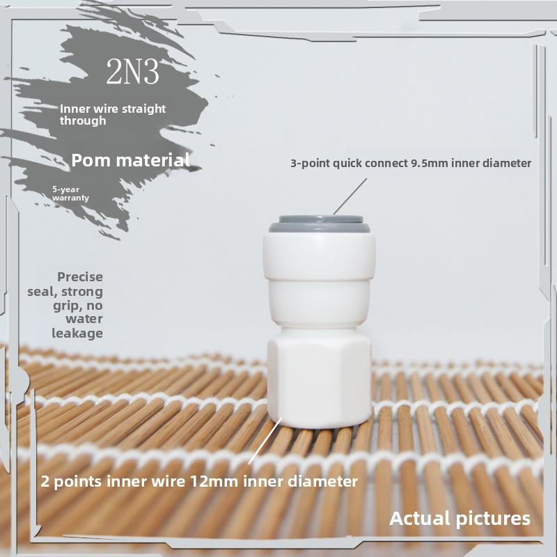 Gerader Ro Schnellanschluss 1/4" Schlauch 3/8" Außengewinde Innengewinde Kupplungsverbinder Wasserfilter Umkehrosmose Teile