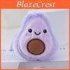 Avocado Eggplant Plush Keychain Soft Toy For Girls And Teens