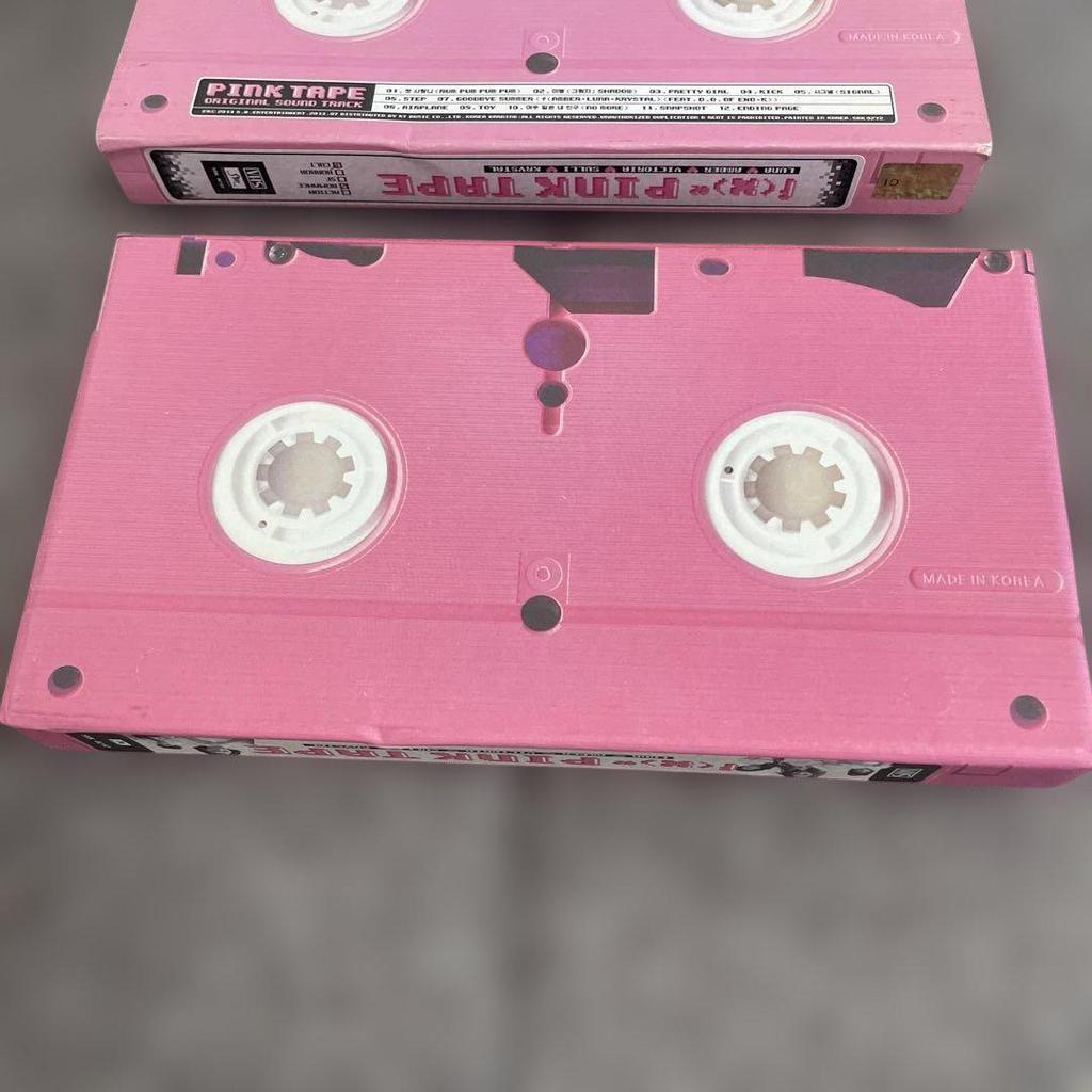 [USED] f(x) PINK TAPE