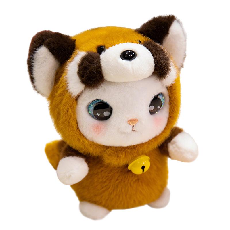 Cute Cute Little Animal Rabbit Panda Turned Into Doll Plush Toy Elephant Doll Children Soothing Doll