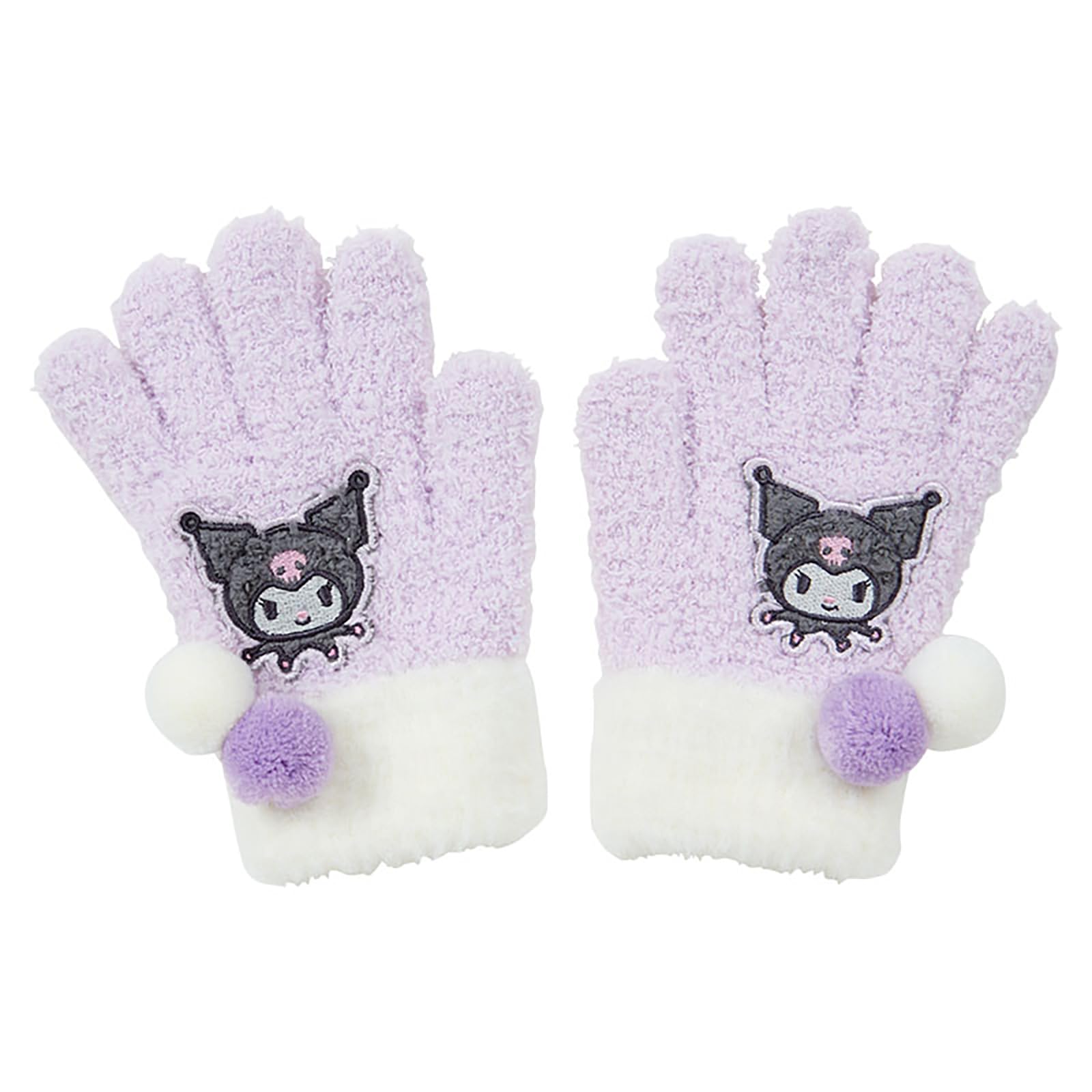 

[Sanrio] Kids Nobinobi Gloves Kuromi Children s Cold Protection 253421