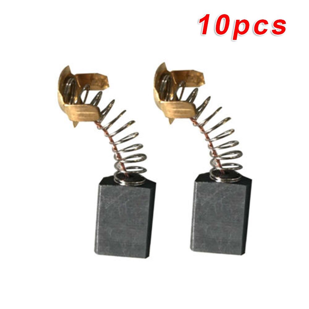 10pcs Carbon Brush Electric Motor Wire leads Engine Angle grinder Rotary