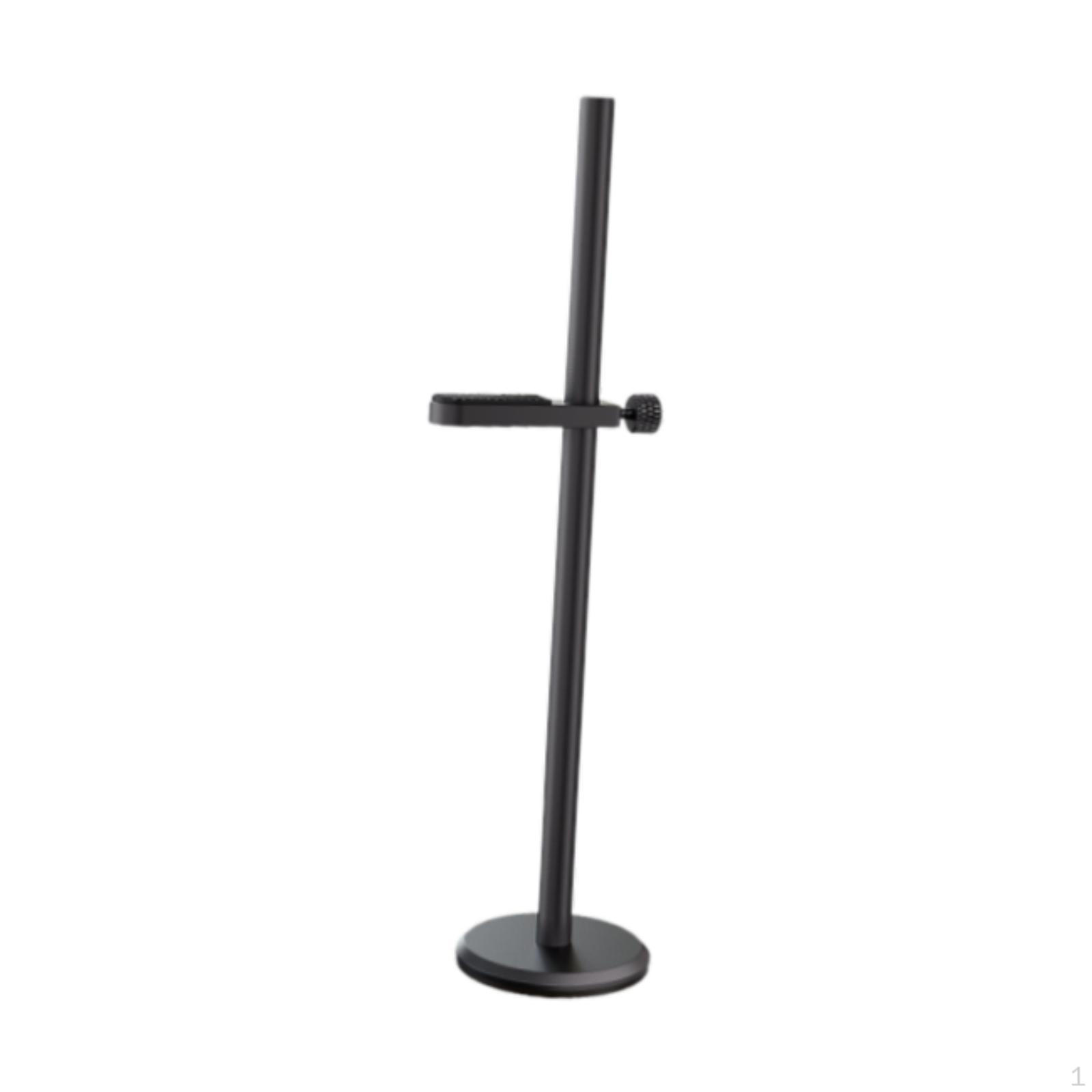 Stand Holder, Aluminum Alloy Bracket for Video Card Support Black Single Bar