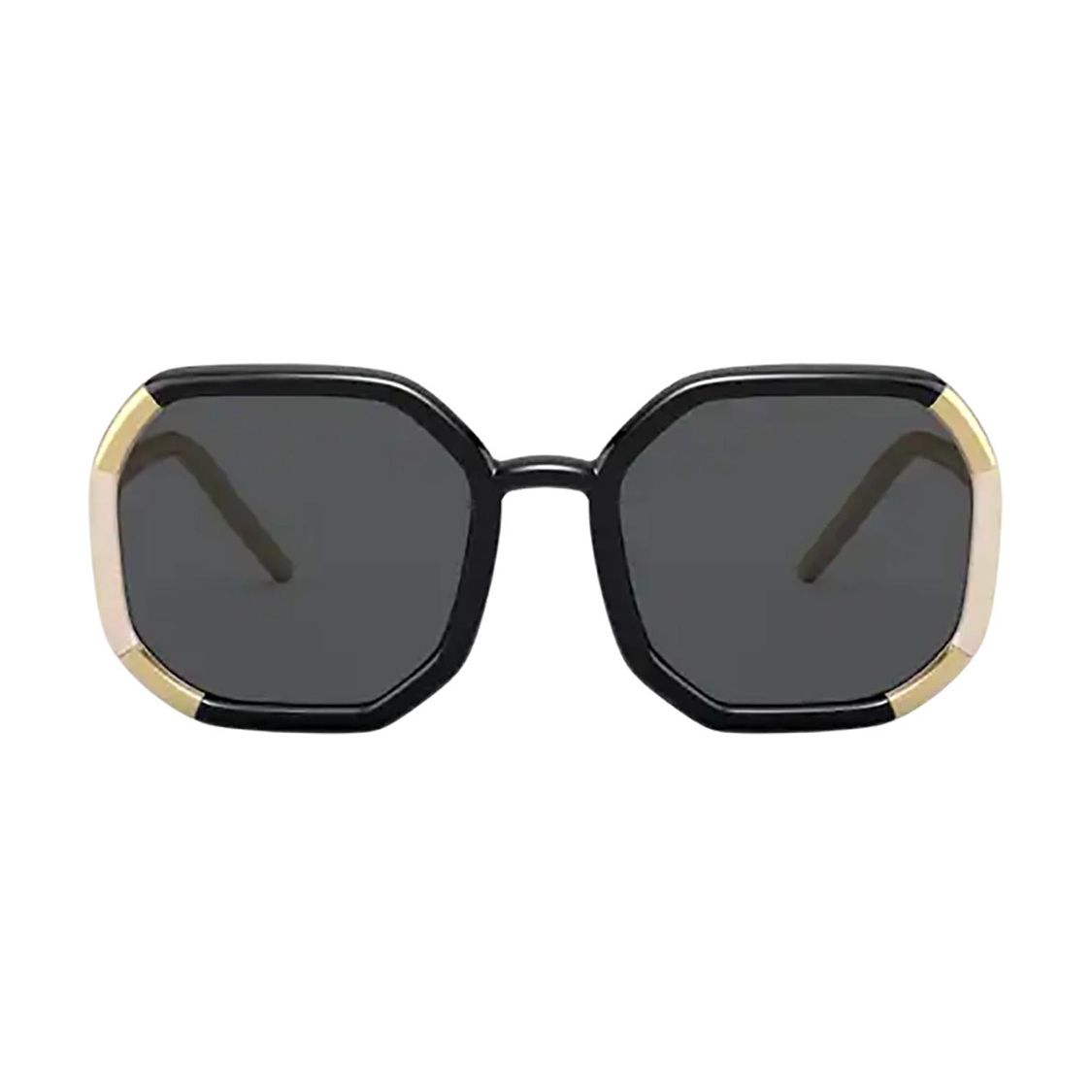 Prada Acetate Metal Sunglasses Black Women sunglasses PR20XS02F5S0 Black,58