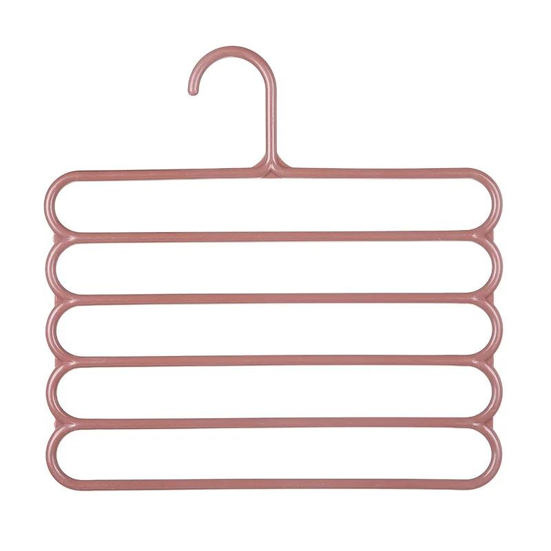 Multifunkční 5vrstvý věšák na kalhoty Držáky na kalhoty Věšák na kalhoty Úložný prostor Věšák na šaty Věšák na šaty Úspora místa Šatní skříň Organizér