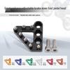 Kvis K16/K18 Adjustable Front & Rear Brake Lever Footpegs for Off-Road Motorcycles