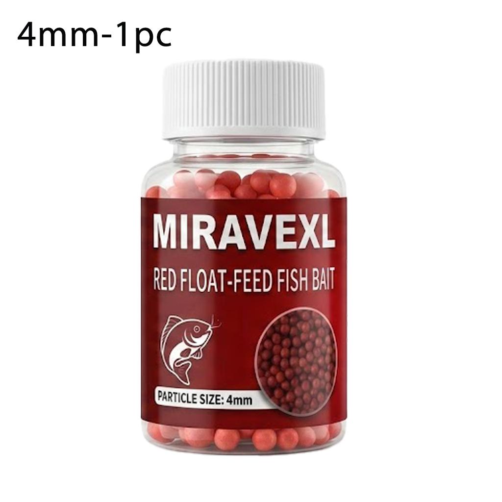 4/7mm Red Floating Fishing Bait, High Buoyancy Lure, Strong Fish Attractant, Universal Freshwater Saltwater Fishing Accessory