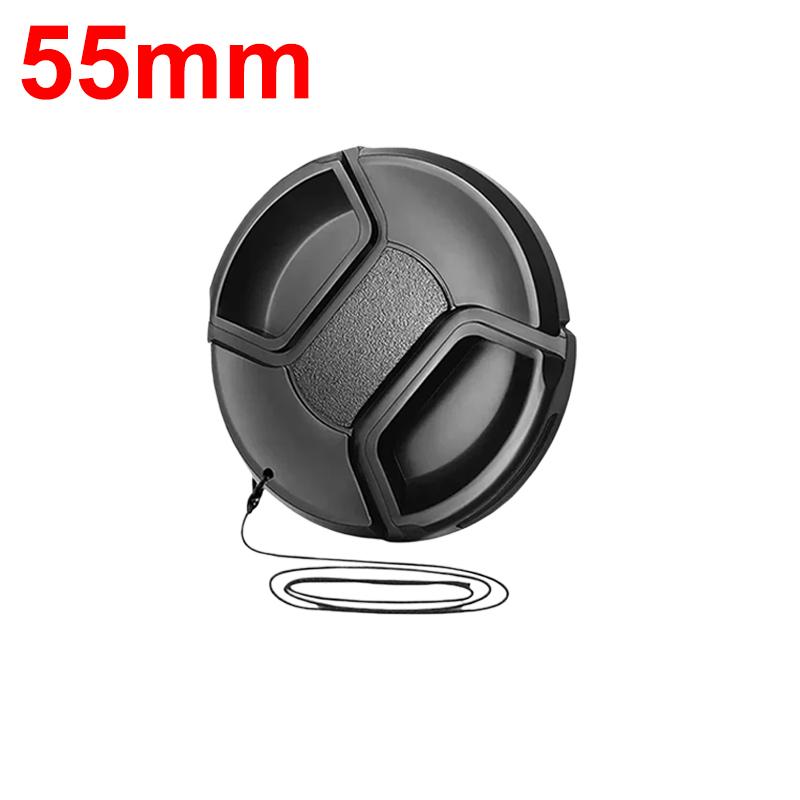 49/52/58/62/67mm Camera Lens Hoods with Protective Lens Cap for Canon Nikon Sony Universal DSLR Cameras Sunshade Lens Hood