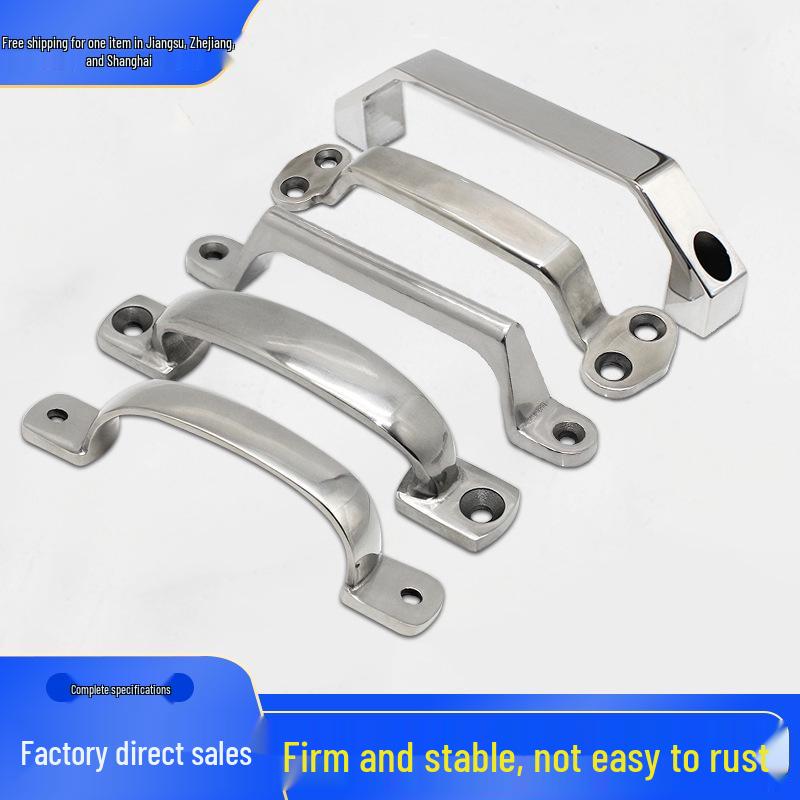 304 Stainless Steel Heavy Duty Pull Handle for Industrial Doors and Windows