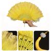 1PC Dance Hand Fan Party Decoration with Pendant Gothic Court Feather Lace Vintage Lolita Folding Fan