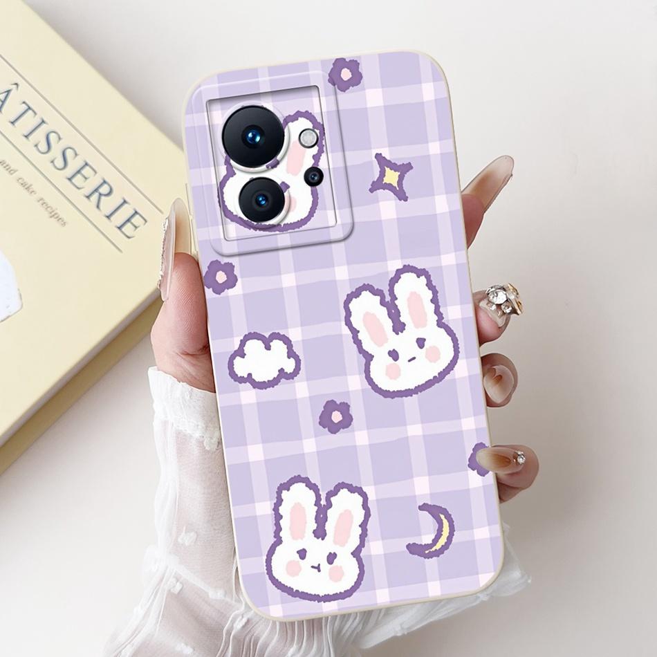 For Infinix Zero Ultra X6820 / Zero 5G 2023 X6815C X6815D Phone Case Cute Rabbit Cat Cartoon Shockproof Soft Silicone Cases