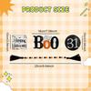 Halloween Display Tray Decor Bead Garland Wooden Signs for Indoor Spaces