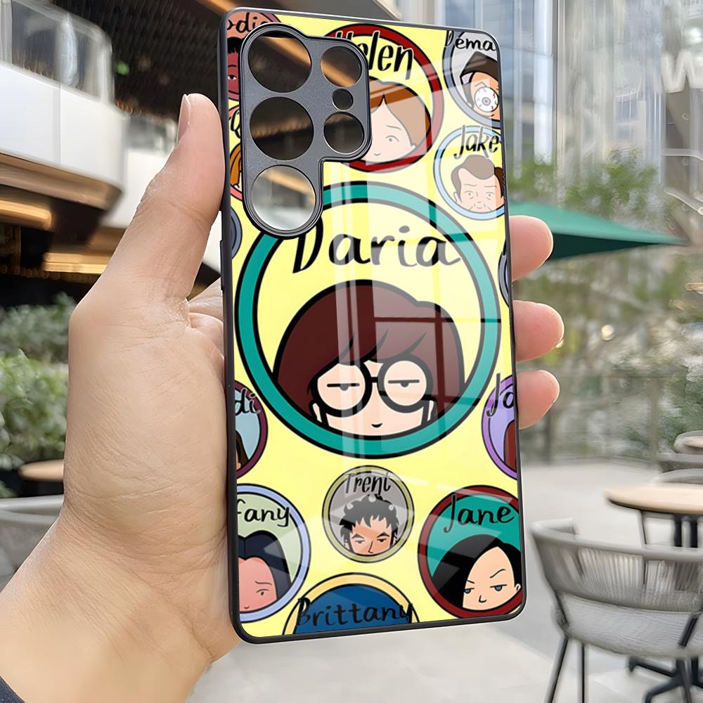 Anime Darias Phone Case For S25 Ultra Samsung S26 S24 Fe S22 S20 S23 21 Plus A54 A34 A53 A16 Glass Cover