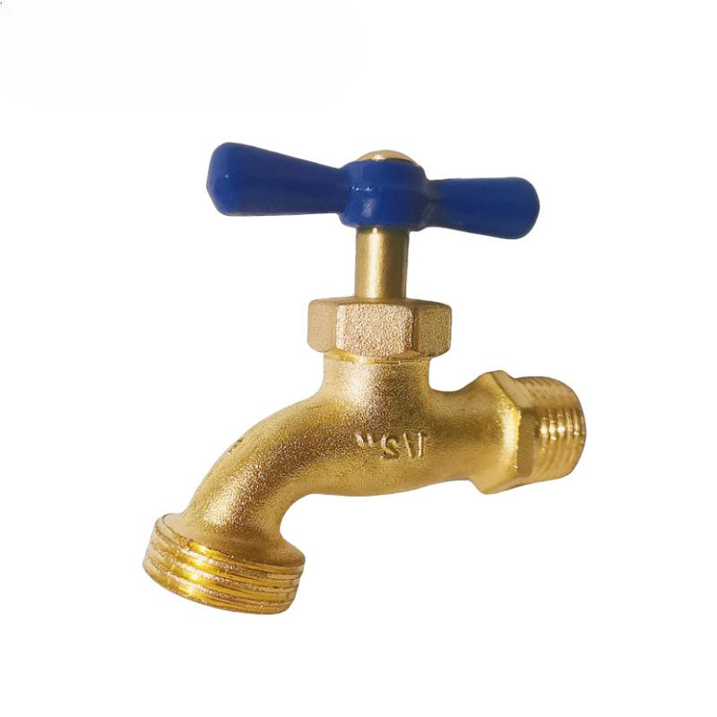 

Garden zinc alloy copper plated faucet 1/2 and 3/4 spout
