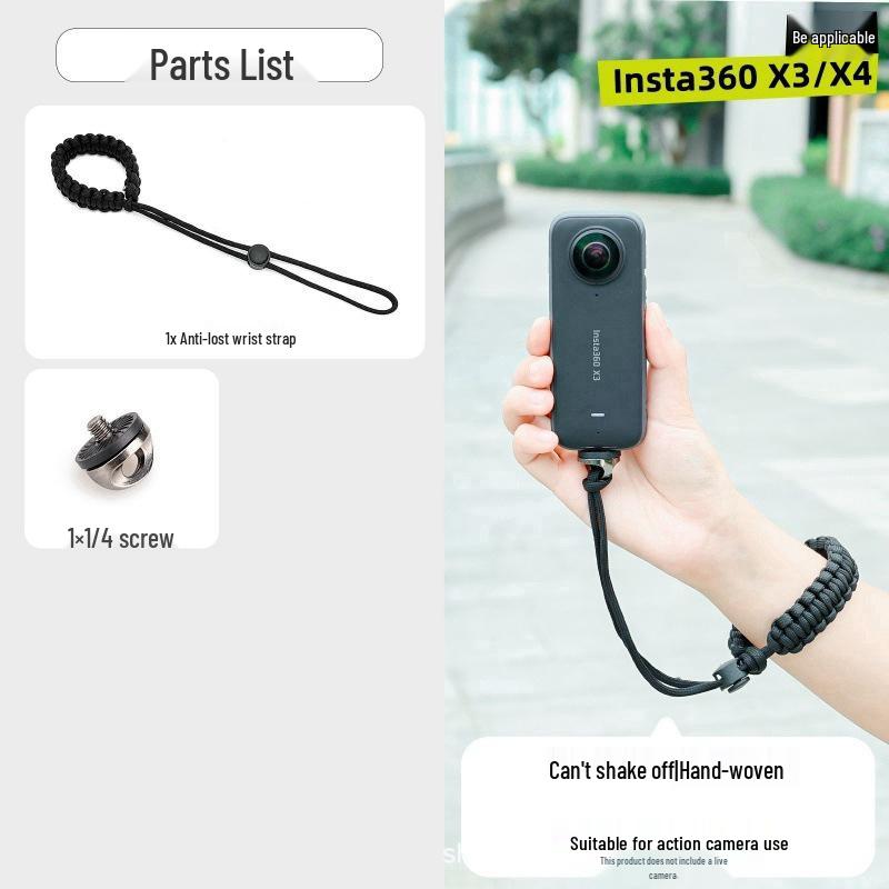 DJI Osmo Pocket 3 Camera Wrist Strap Insta360 X4/X5 Anti-Loss Lanyard