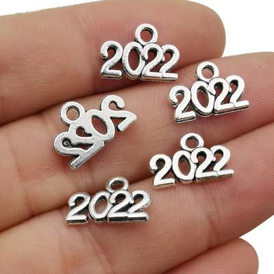 100pcs Number Charms Pendants Jewelry Findings DIY Crafts