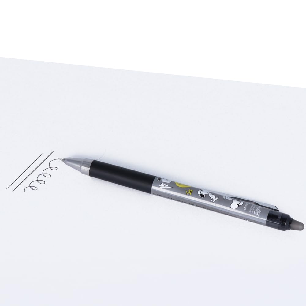 Sunstar Stationery Snoopy Friction Point Knock Comical Scenes Black S4653777