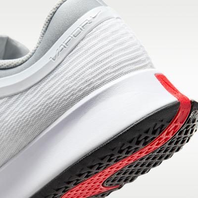 Nike Court Air Zoom Vapor Pro 3 HC White Platinum Light Crimson