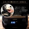 Iris Ohyama Rice Cooker 3 Cups Rice Shop Umami Brand Measured Cooking Pressure IH Rice Cooker Calorie Display Function Recipe Included KRC-PC30-B Blac