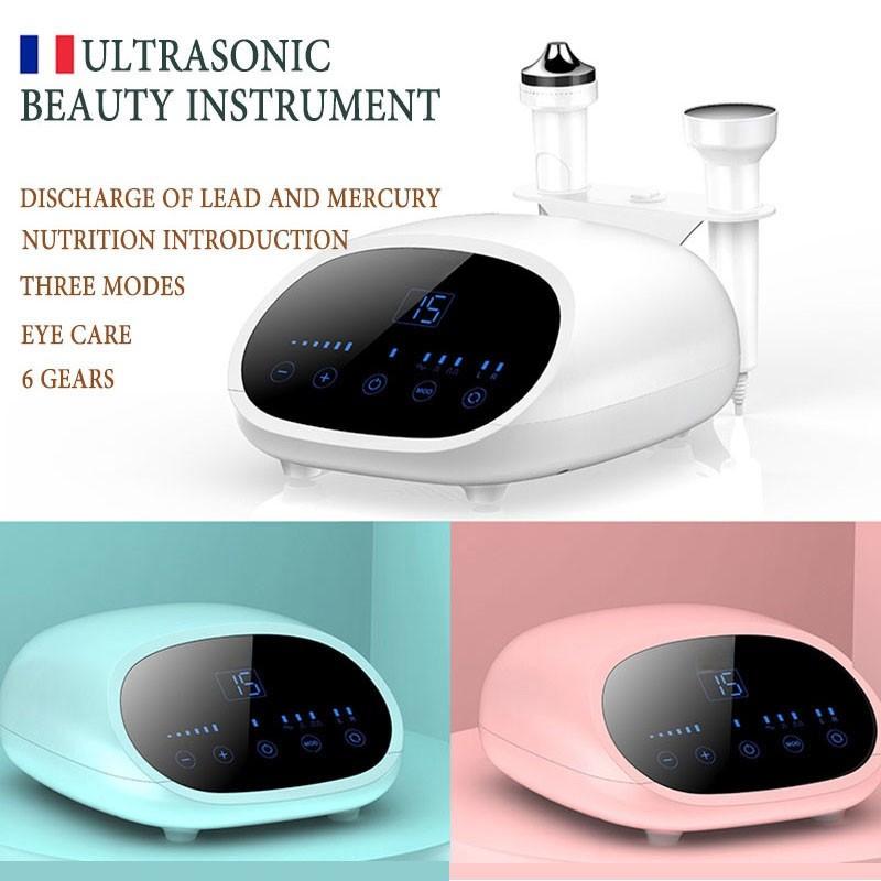2 In 1 Household Anti-aging Wrinkle Face Beauty Instrument Ultrasonic Facial Deep Cleansing Beauty Machine
