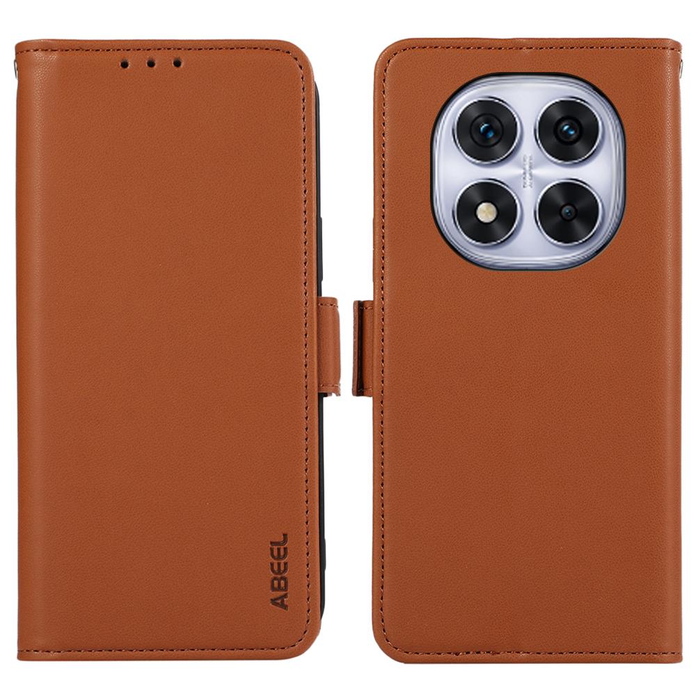 ABEEL For Xiaomi Redmi Note 14 Pro 4G Case Leather Phone Cover with RFID Blocking Wallet