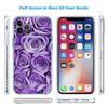 CJ17 Beautiful Roses Flower Soft Shell Transparent Phone Case for Motorola Moto G7 G8 G9 G84 G85 G73 G24 G15 Z2 Play Power Plus