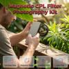 52mm 67mm Magnetic ND Filter Adjustable ND2-400 Phone ND Filter Kit Camera Lens Clip  For Vlog