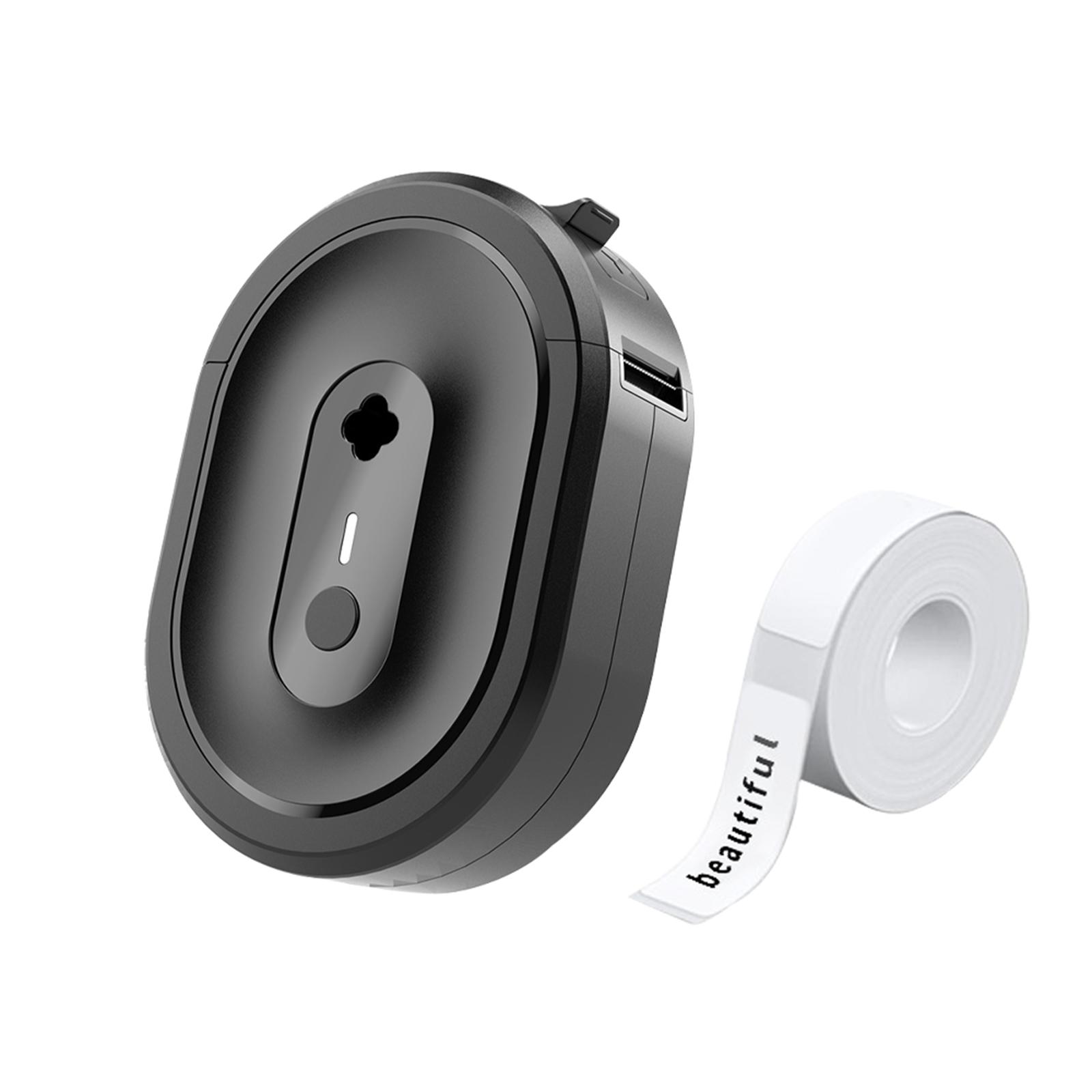 

Label Maker With Tape, N12 Portable Bluetooth Label , Wireless Label Maker, Thermal Stickers With Multiple Templates For Home, Kitchen, School One Size чёрный