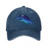 Night Sky Whale Shark Baseball Cap Fashionable Dad Hat Luxury Unisex Cap Golf Hat Unisex Hats Unisex Womens
