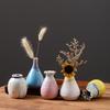 Creative Small Ceramic Vase for Flower Arrangements - Ideal for Living Room, Office, or Coffee Table Decor