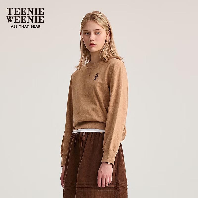 Teenie Weenie Bear Women's Cartoon Crewneck Sweatshirt