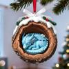 Christmas Decoration Pendant Christmas Tree Christmas Tree And Gift Box Decoration