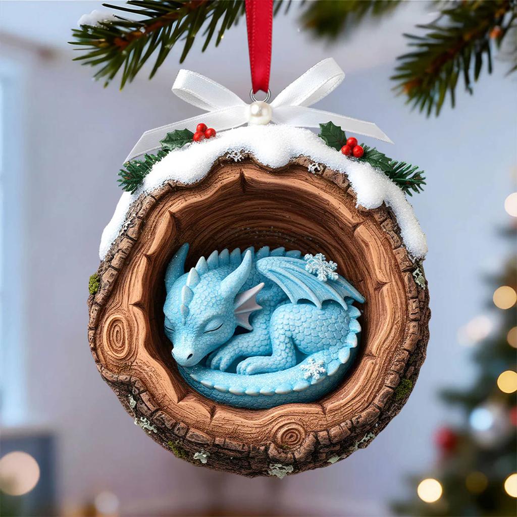 Christmas Decoration Pendant Christmas Tree Christmas Tree And Gift Box Decoration