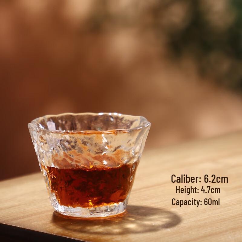 

Zhaoran Small Japanese Style Glass Tasting Cup